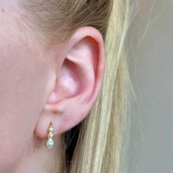 MerlePerle Earring, model ME-003-gp